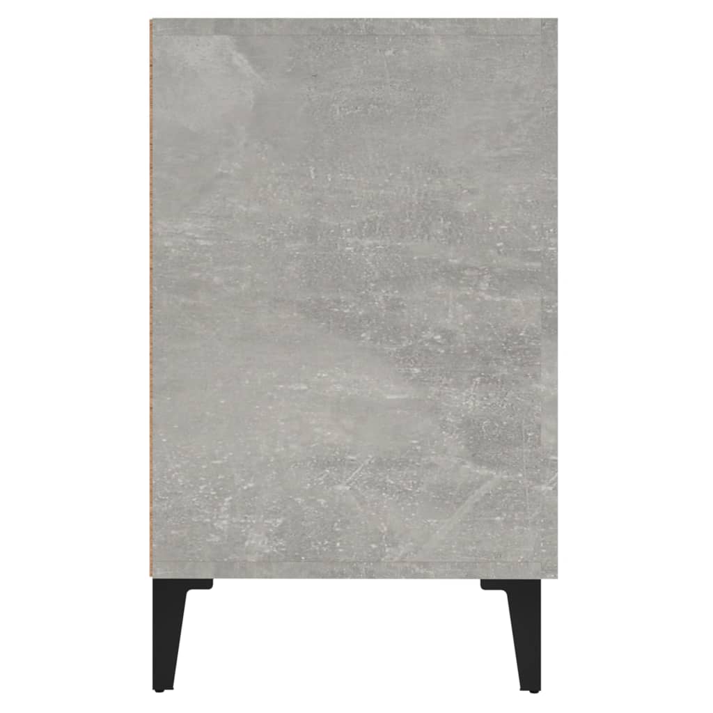 Servantă, gri beton, 100x36x60 cm, lemn compozit Lando - Lando