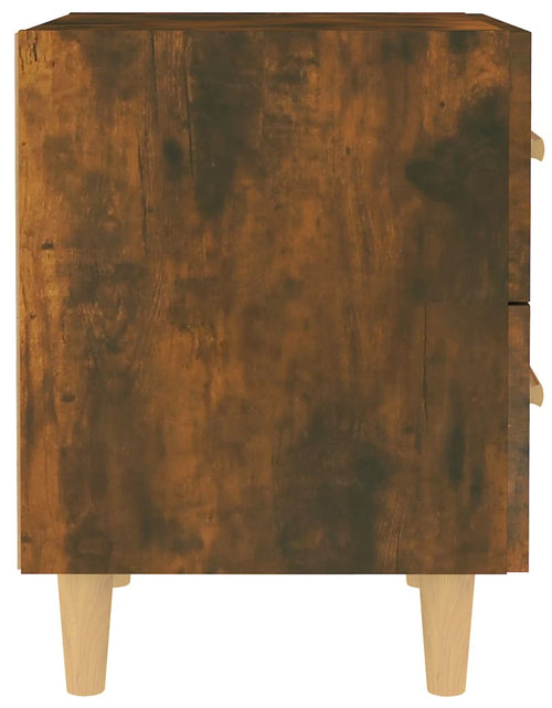 Загрузите изображение в средство просмотра галереи, Noptiere, 2 buc., stejar afumat, 40x35x47,5 cm - Lando
