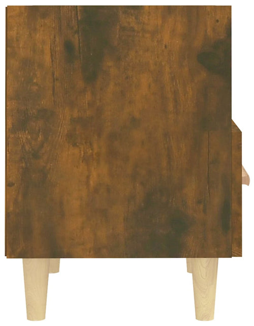 Încărcați imaginea în vizualizatorul Galerie, Noptieră, stejar fumuriu, 40x35x47 cm - Lando
