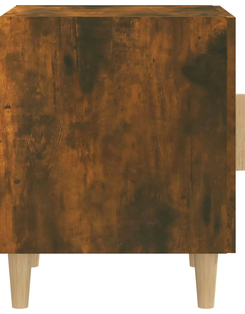 Încărcați imaginea în vizualizatorul Galerie, Noptieră de perete, stejar fumuriu, lemn prelucrat - Lando
