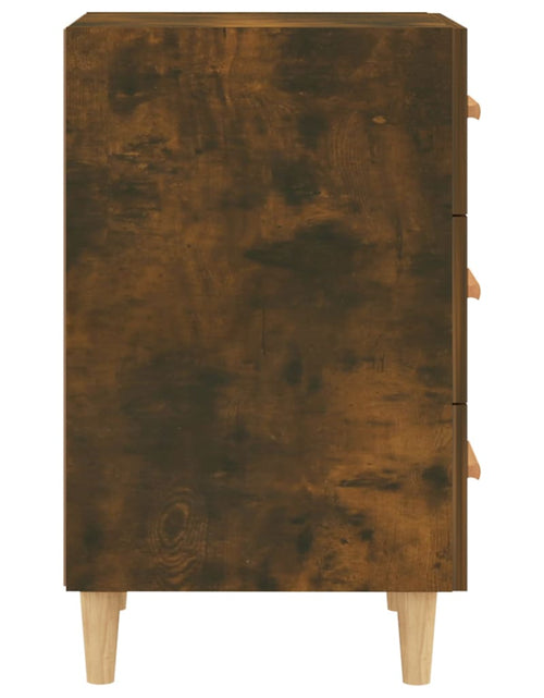 Загрузите изображение в средство просмотра галереи, Noptieră, stejar fumuriu, 40x40x66 cm, lemn compozit - Lando
