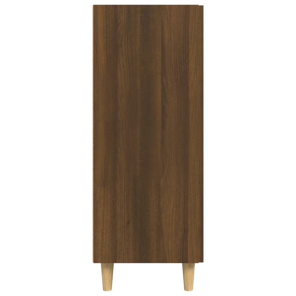 Servantă, stejar maro, 69,5x34x90 cm, lemn prelucrat - Lando