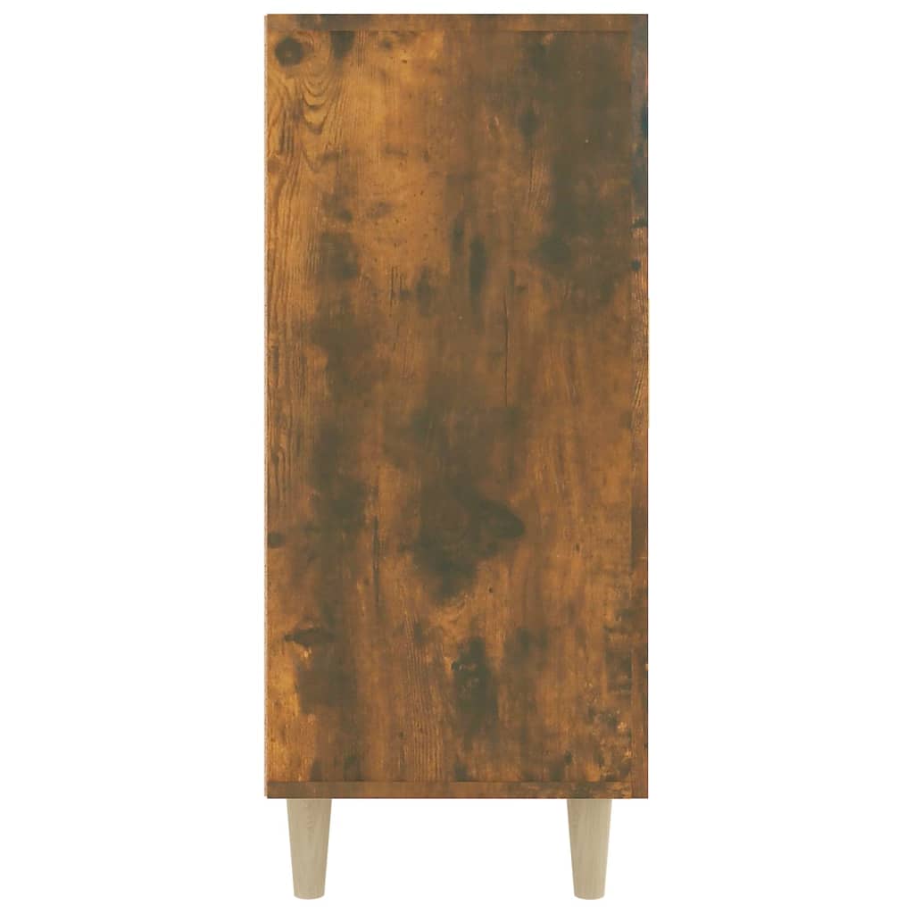 Servantă, stejar fumuriu, 90x34x80 cm, lemn compozit - Lando