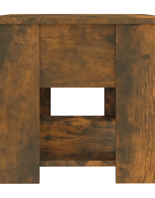 Încărcați imaginea în vizualizatorul Galerie, Măsuță de cafea, stejar fumuriu, 79x49x41 cm, lemn prelucrat Lando - Lando
