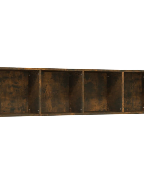 Încărcați imaginea în vizualizatorul Galerie, Bibliotecă/dulap TV stejar fumuriu 143x30x36 cm lemn prelucrat Lando - Lando
