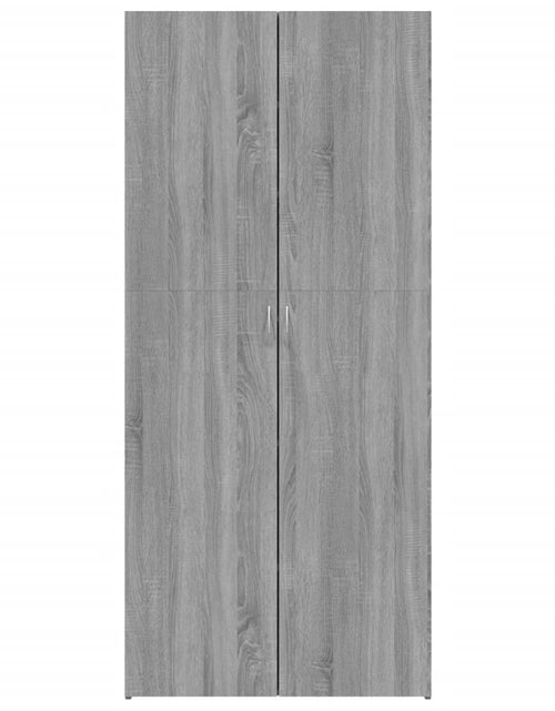 Încărcați imaginea în vizualizatorul Galerie, Pantofar, gri sonoma, 80x35,5x180 cm, lemn compozit - Lando
