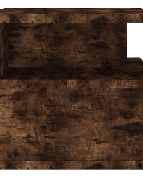 Încărcați imaginea în vizualizatorul Galerie, Noptiere plutitoare 2 buc. stejar fumuriu 40x31x27 cm lemn - Lando
