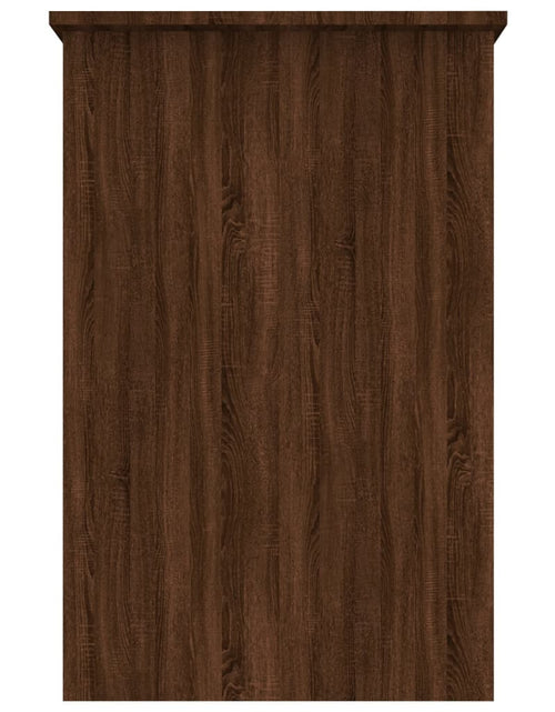Încărcați imaginea în vizualizatorul Galerie, Birou, stejar maro, 100x50x76 cm, lemn prelucrat - Lando
