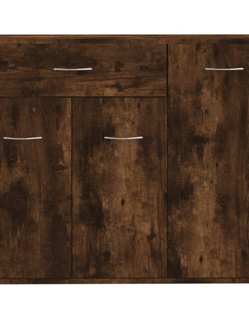 Încărcați imaginea în vizualizatorul Galerie, Servantă, stejar fumuriu, 88x30x70 cm, lemn prelucrat Lando - Lando
