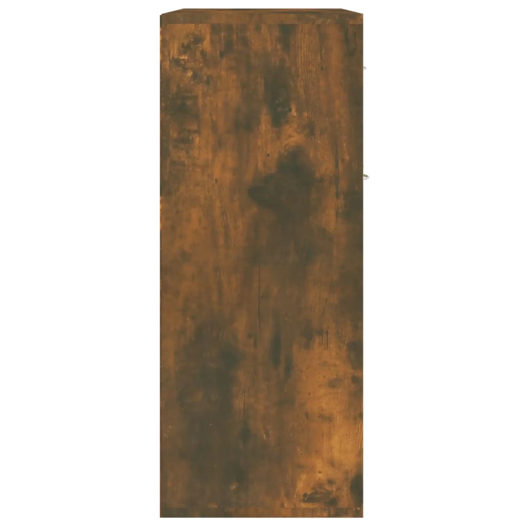 Servantă, stejar fumuriu, 60x30x75 cm, lemn prelucrat - Lando