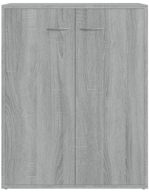 Încărcați imaginea în vizualizatorul Galerie, Servantă, gri sonoma, 60x30x75 cm, lemn compozit - Lando
