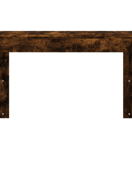 Загрузите изображение в средство просмотра галереи, Masă de bucătărie, stejar fumuriu, 120x60x76 cm, lemn prelucrat - Lando
