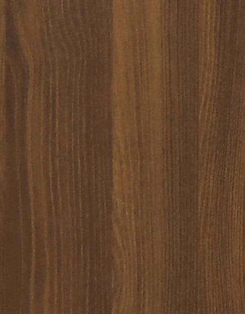 Încărcați imaginea în vizualizatorul Galerie, Noptieră, stejar maro, 40x30x30 cm, lemn prelucrat - Lando
