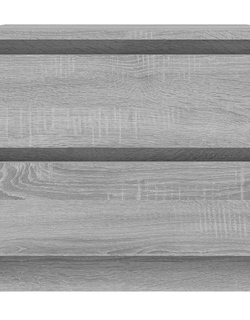 Încărcați imaginea în vizualizatorul Galerie, Noptieră, sonoma gri, 50x39x43,5 cm, lemn prelucrat - Lando
