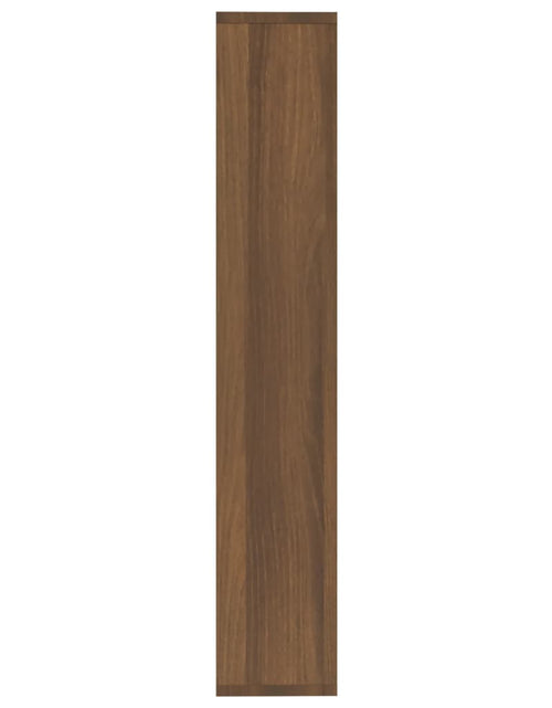 Încărcați imaginea în vizualizatorul Galerie, Raft de perete, stejar maro, 36x16x90 cm, lemn compozit Lando - Lando
