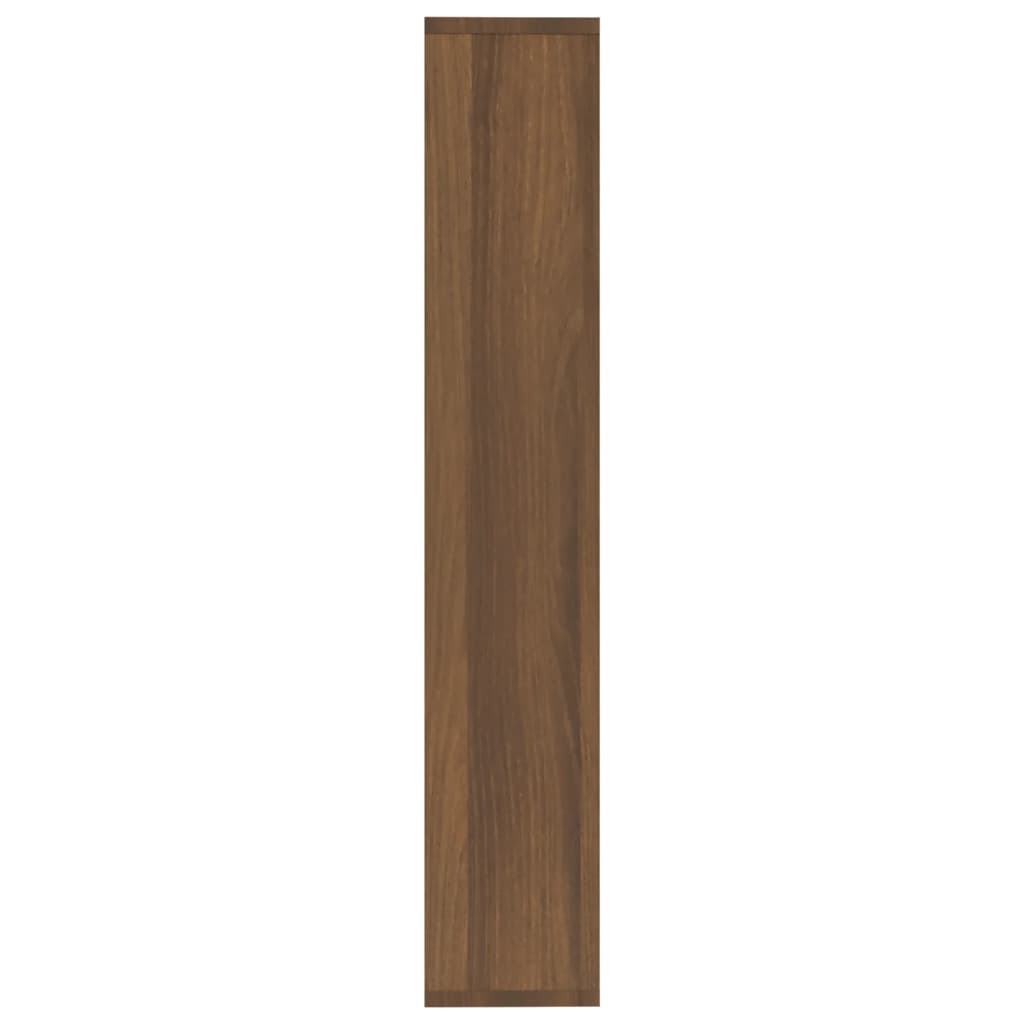 Raft de perete, stejar maro, 36x16x90 cm, lemn compozit Lando - Lando