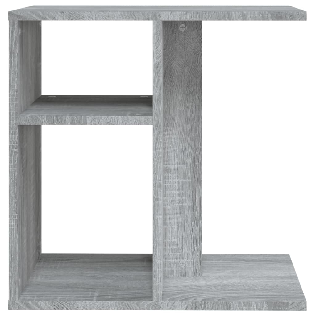 Măsuță laterală, sonoma gri, 50x30x50 cm, lemn compozit - Lando