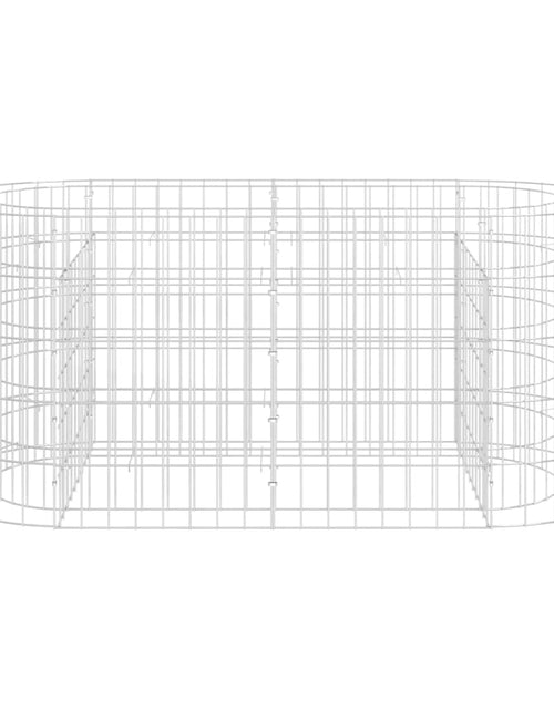 Загрузите изображение в средство просмотра галереи, Strat înălțat gabion, 120x50x50 cm, fier galvanizat Lando - Lando
