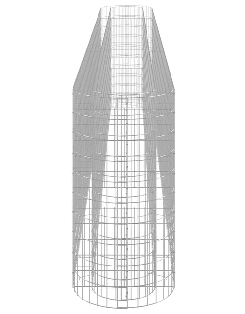 Загрузите изображение в средство просмотра галереи, Strat înălțat gabion, 470x50x100 cm, fier galvanizat Lando - Lando
