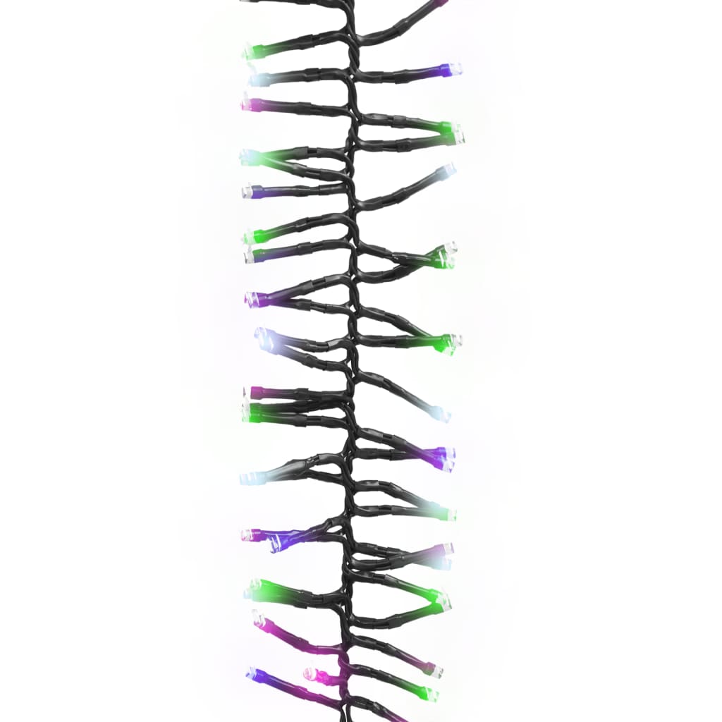 Instalație tip cluster 400 LED-uri multicolor pastel 7,4 m PVC - Lando