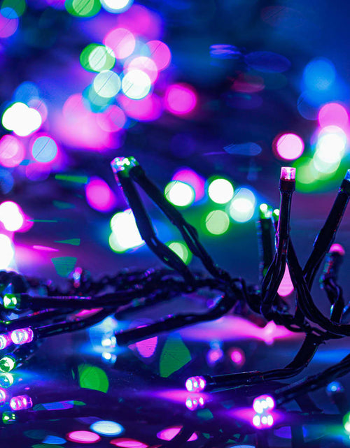 Încărcați imaginea în vizualizatorul Galerie, Instalație tip cluster 400 LED-uri multicolor pastel 7,4 m PVC - Lando
