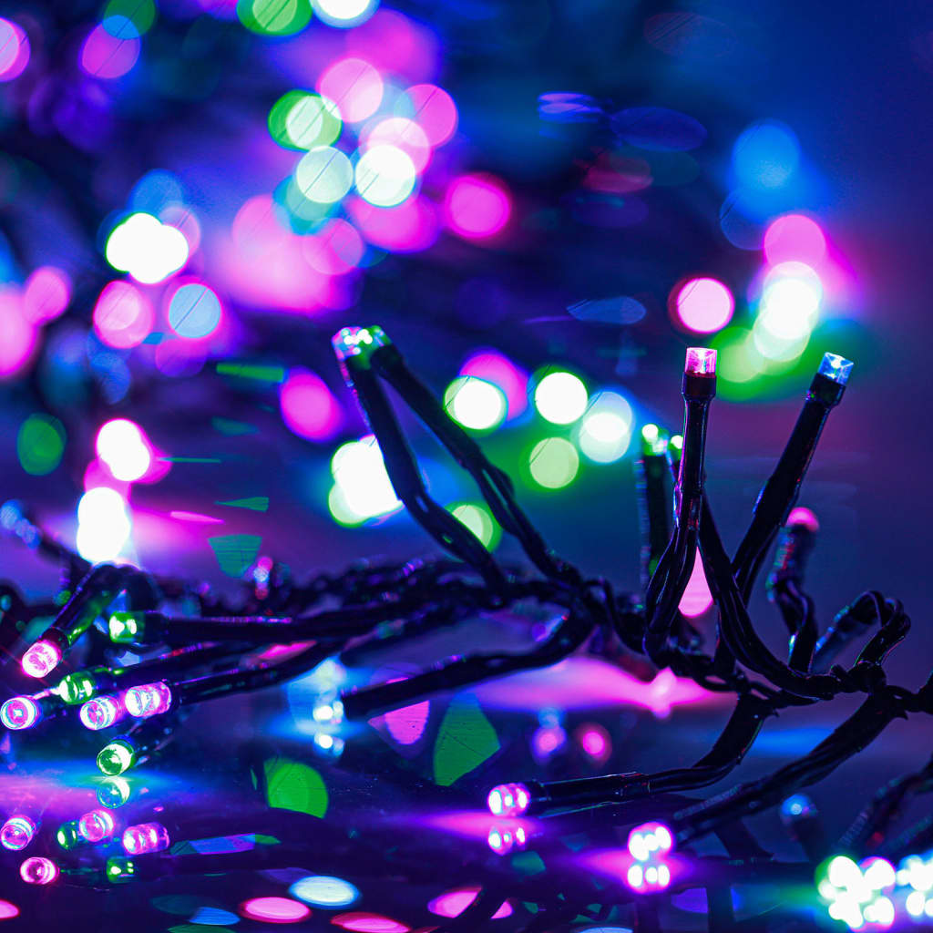 Instalație tip cluster 400 LED-uri multicolor pastel 7,4 m PVC - Lando