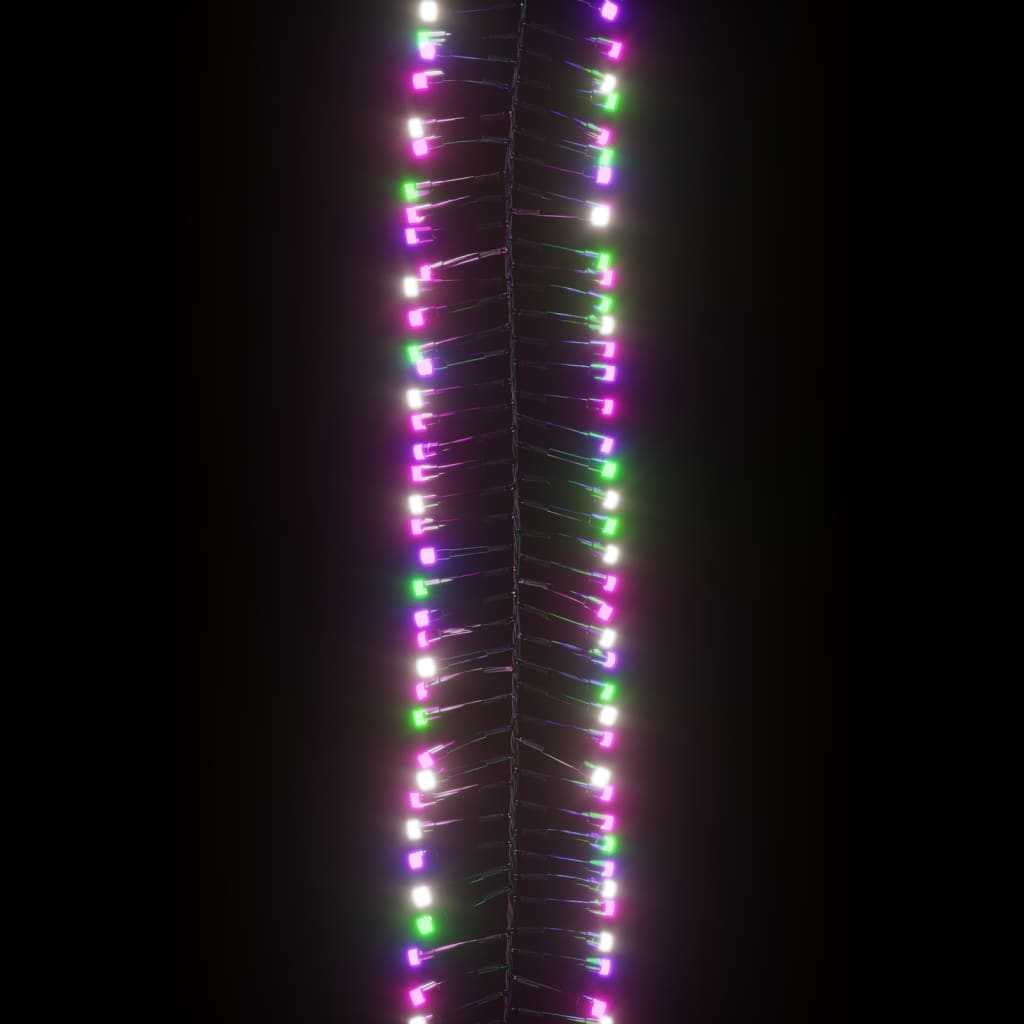 Instalație tip cluster 400 LED-uri multicolor pastel 7,4 m PVC - Lando