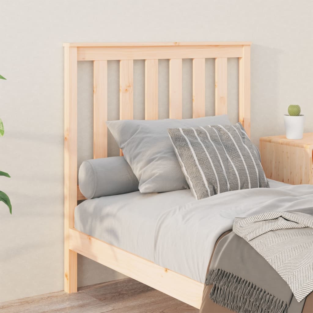 Tăblie de pat, 96x6x101 cm, lemn masiv de pin - Lando