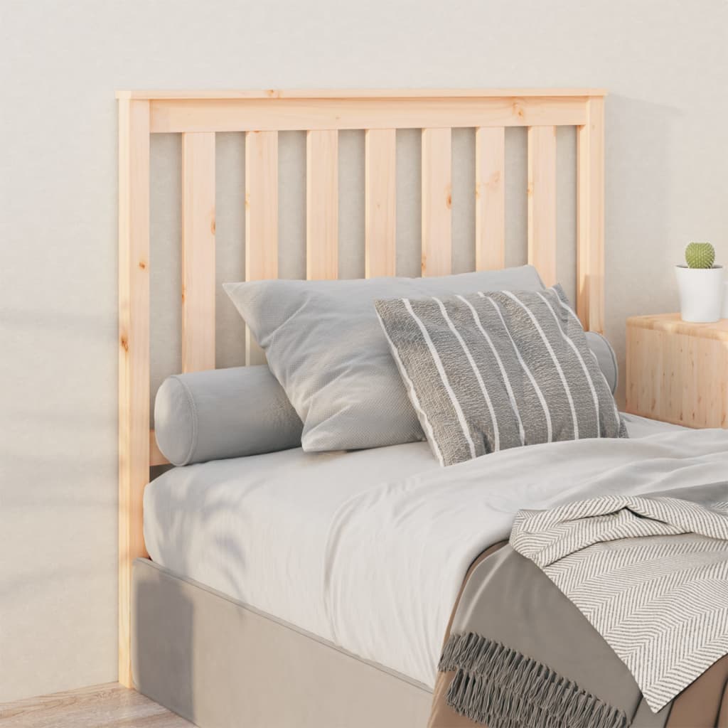 Tăblie de pat, 106x6x101 cm, lemn masiv de pin - Lando