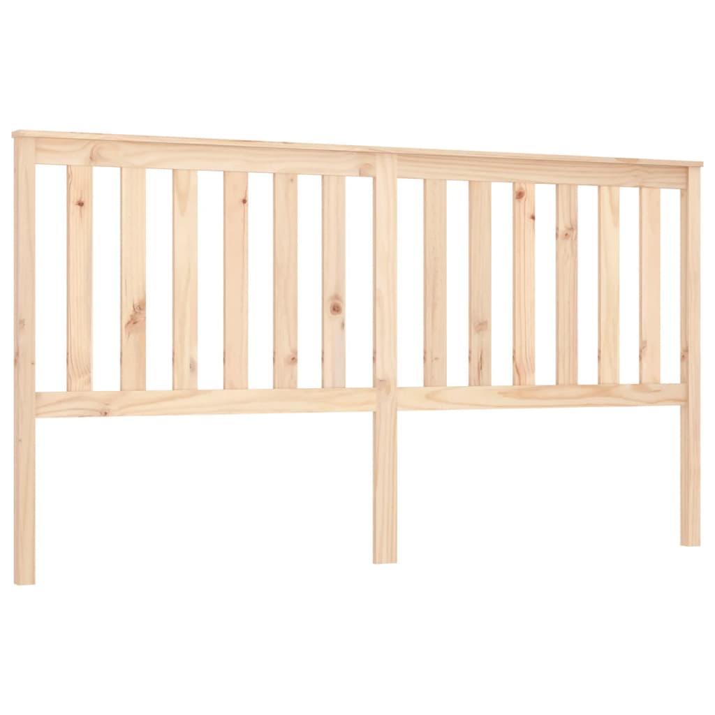 Tăblie de pat, 186x6x101 cm, lemn masiv de pin - Lando