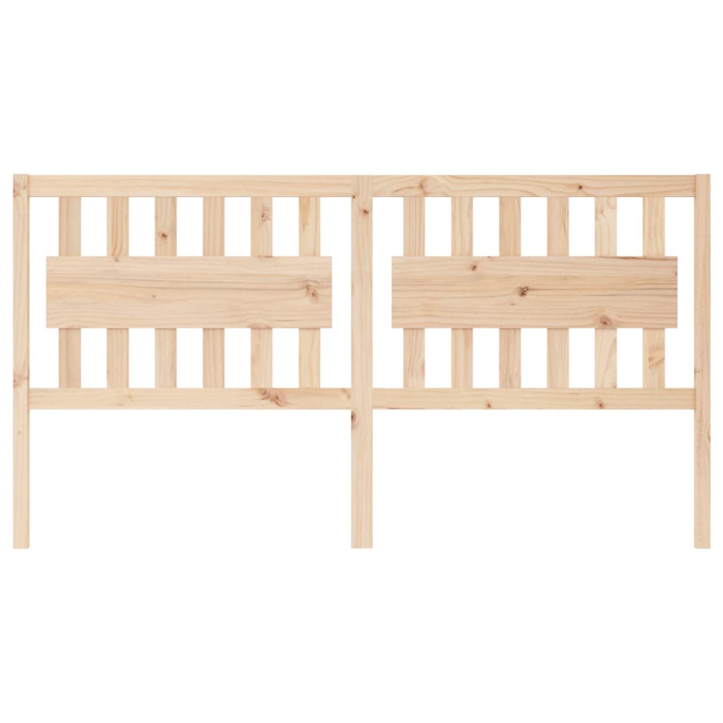 Tăblie de pat, 185,5x4x100 cm, lemn masiv de pin - Lando