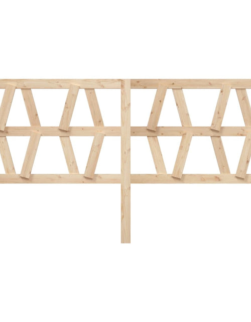 Загрузите изображение в средство просмотра галереи, Tăblie de pat, 206x4x100 cm, lemn masiv de pin - Lando
