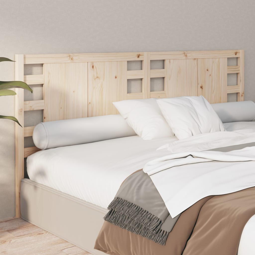 Tăblie de pat, 141x4x100 cm, lemn masiv de pin - Lando