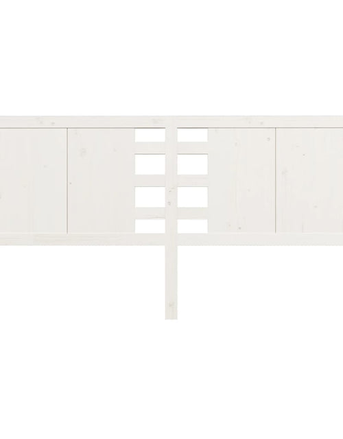 Загрузите изображение в средство просмотра галереи, Tăblie de pat, alb, 166x4x100 cm, lemn masiv de pin - Lando
