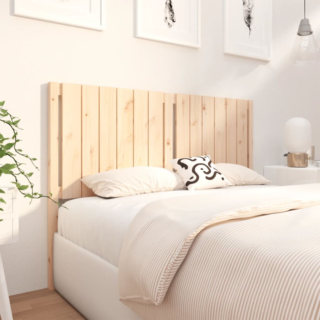 Tăblie de pat, 145,5x4x100 cm, lemn masiv de pin - Lando
