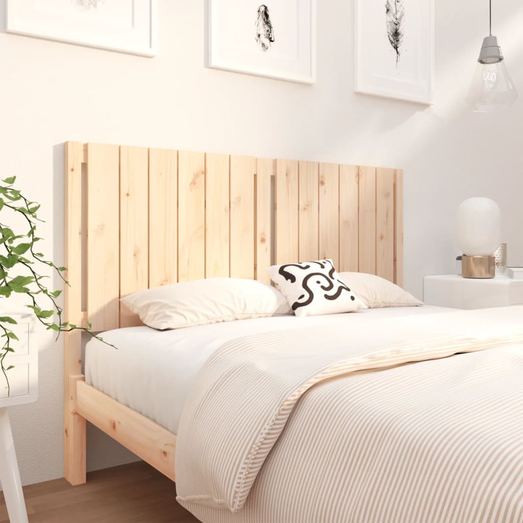 Tăblie de pat, 145,5x4x100 cm, lemn masiv de pin - Lando
