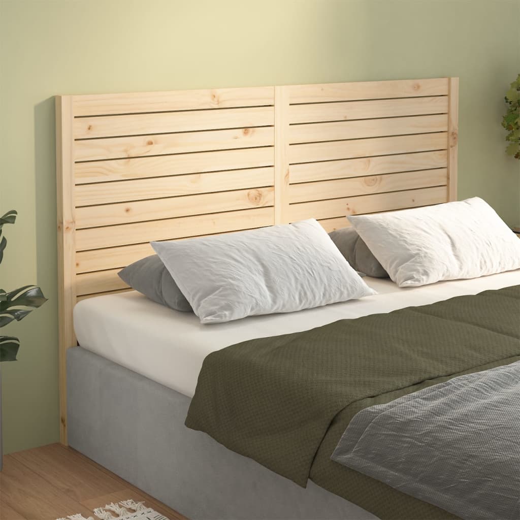 Tăblie de pat, 126x4x100 cm, lemn masiv de pin - Lando