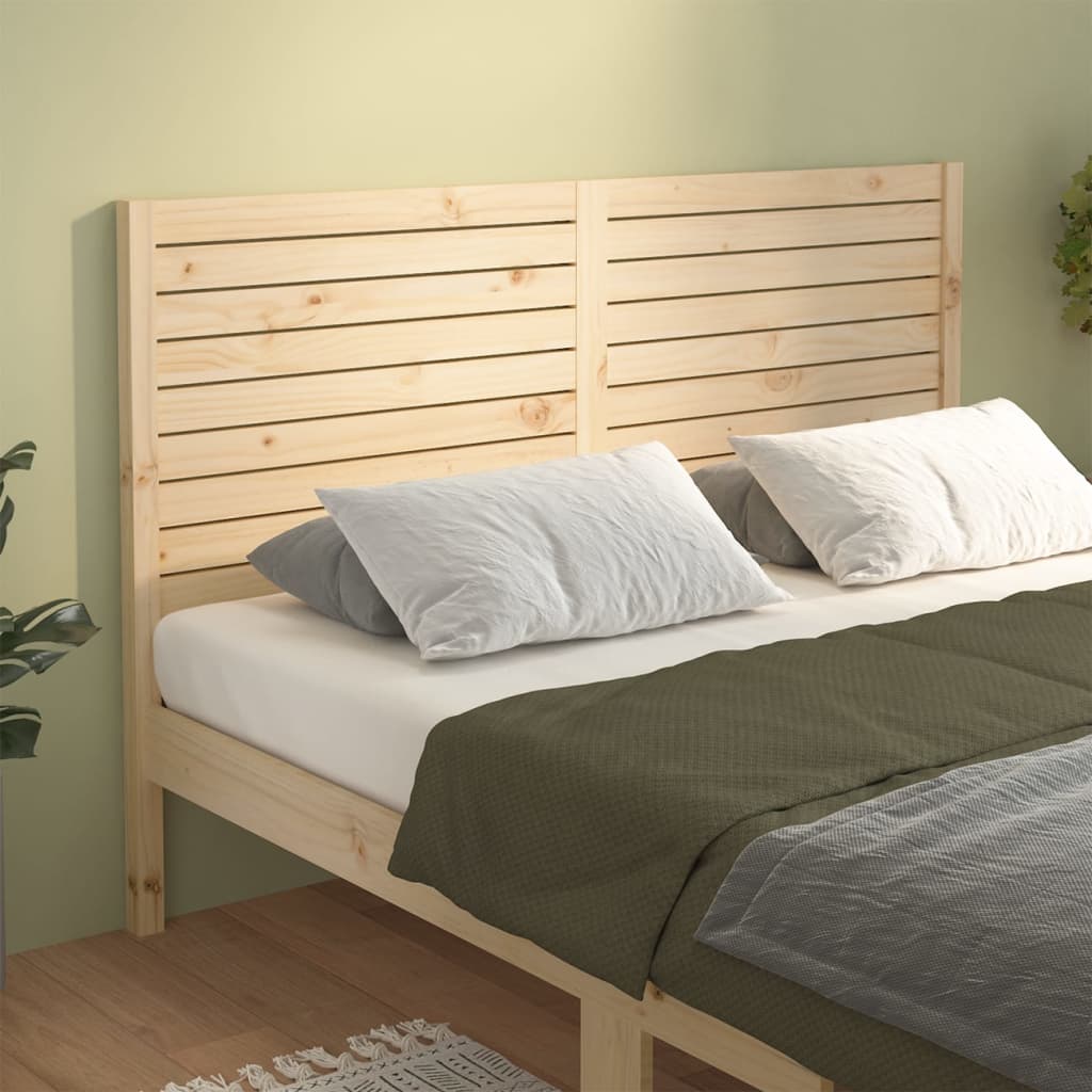 Tăblie de pat, 206x4x100 cm, lemn masiv de pin - Lando