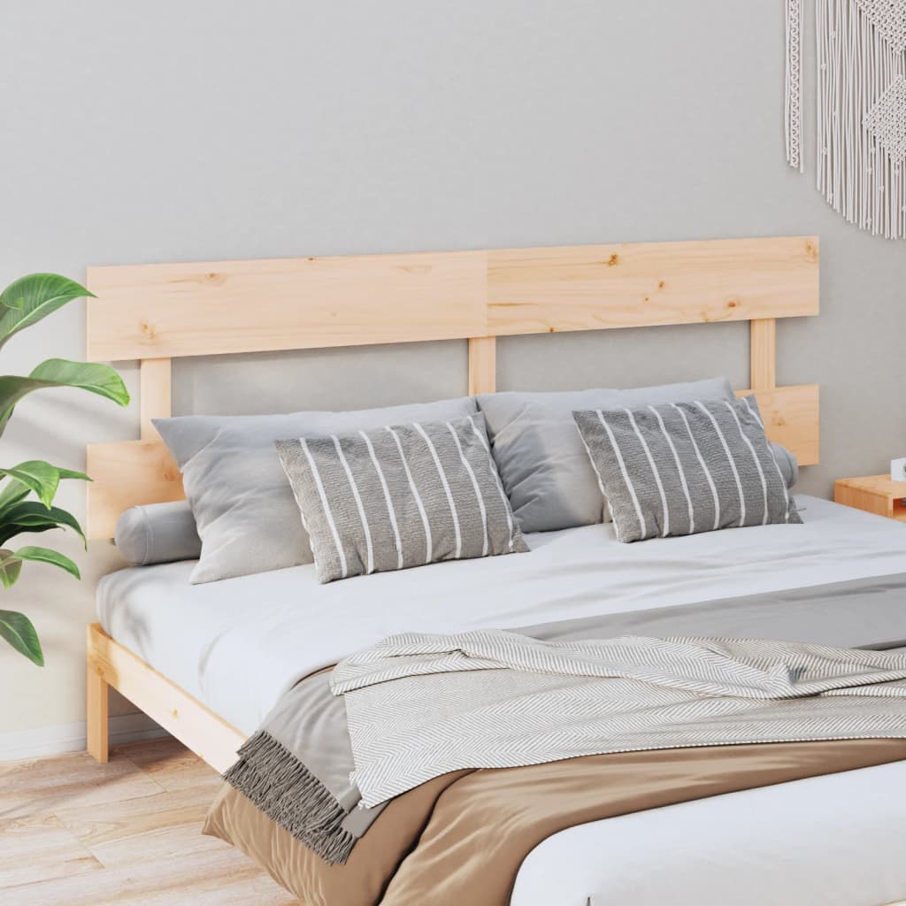 Tăblie de pat, 204x3x81 cm, lemn masiv de pin - Lando