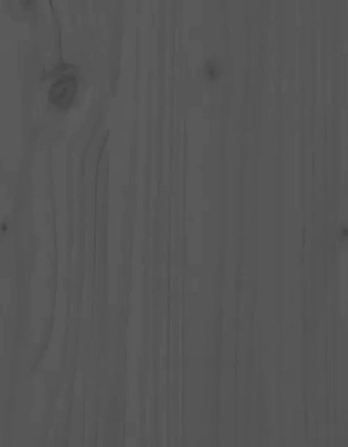 Загрузите изображение в средство просмотра галереи, Tăblie de pat, gri, 138,5x3x81 cm, lemn masiv de pin - Lando
