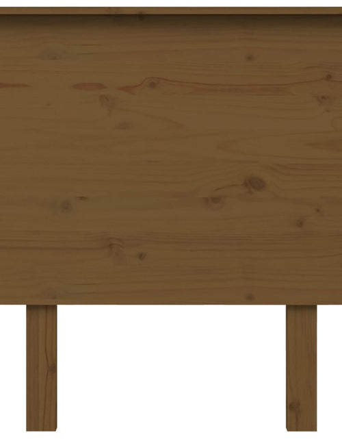 Încărcați imaginea în vizualizatorul Galerie, Tăblie de pat, maro miere, 79x6x82,5 cm, lemn masiv de pin - Lando
