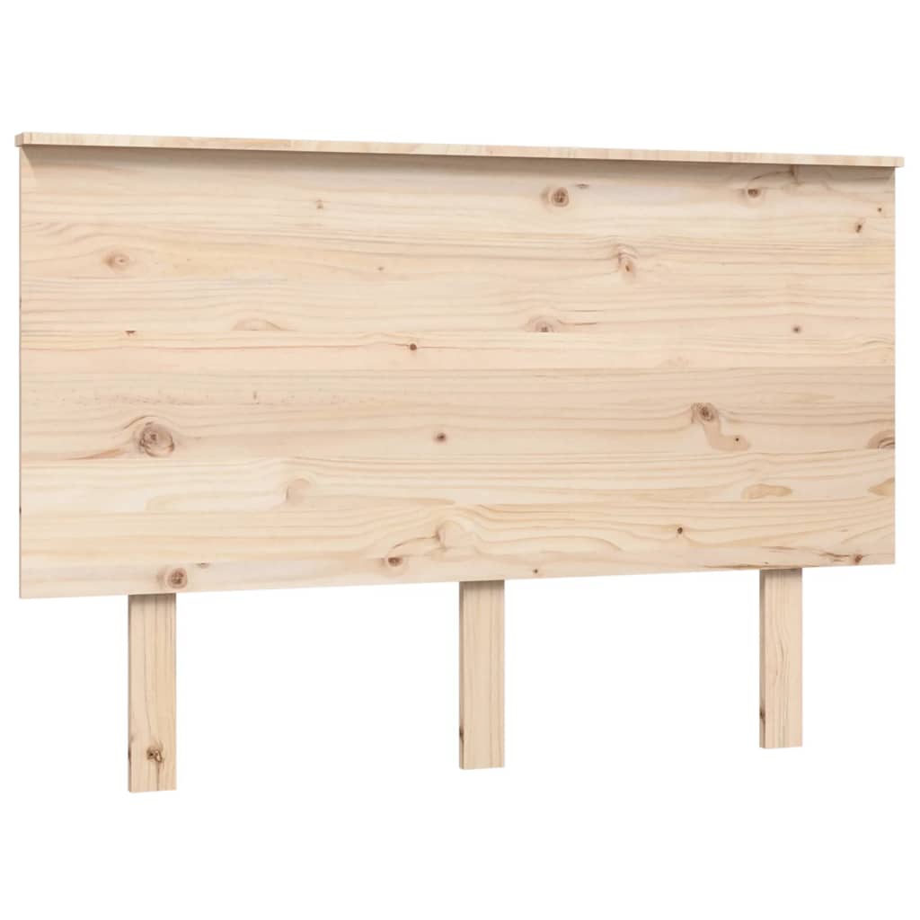 Tăblie de pat, 124x6x82,5 cm, lemn masiv de pin - Lando