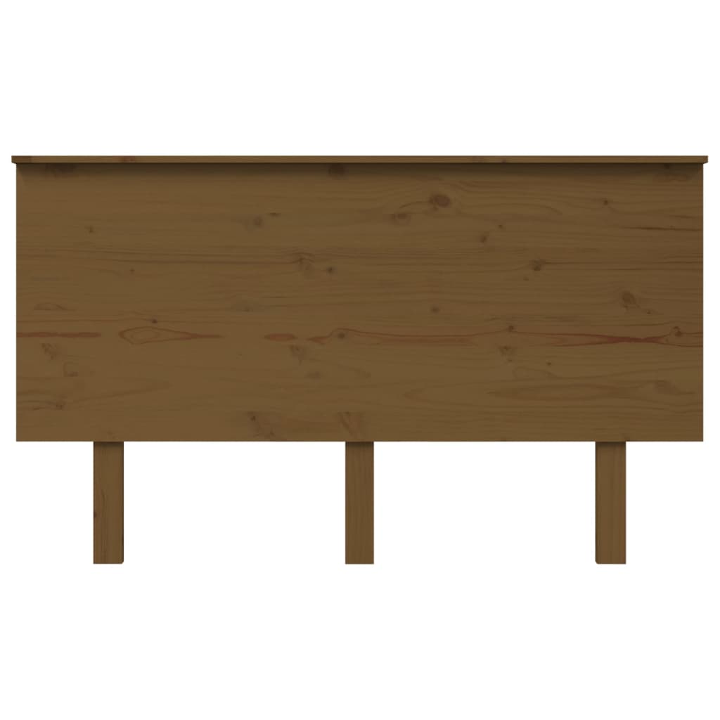 Tăblie de pat, maro miere, 139x6x82,5 cm, lemn masiv de pin - Lando