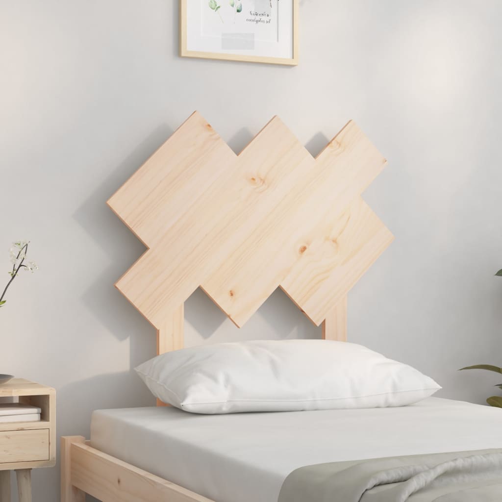 Tăblie de pat, 72,5x3x81 cm, lemn masiv de pin - Lando
