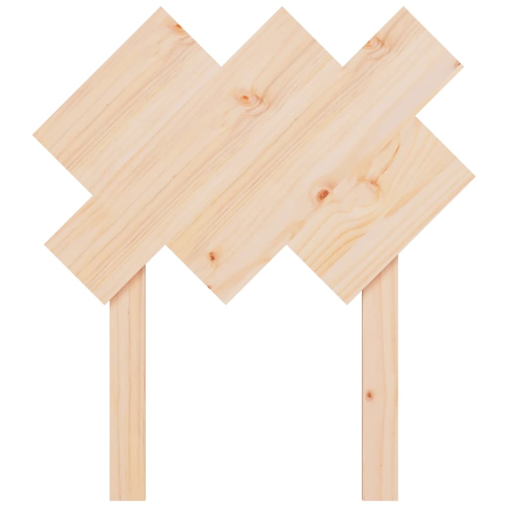 Tăblie de pat, 72,5x3x81 cm, lemn masiv de pin - Lando
