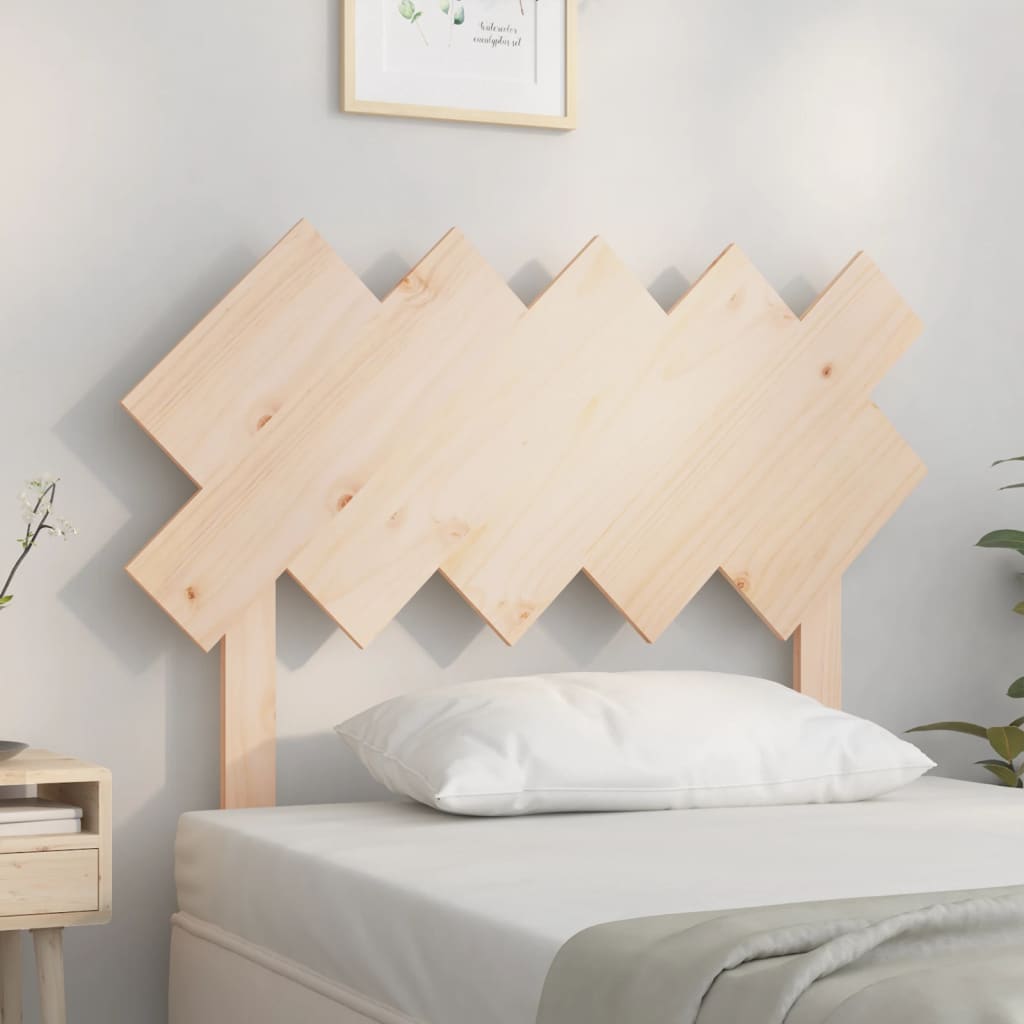 Tăblie de pat, 104x3x80,5 cm, lemn masiv de pin - Lando