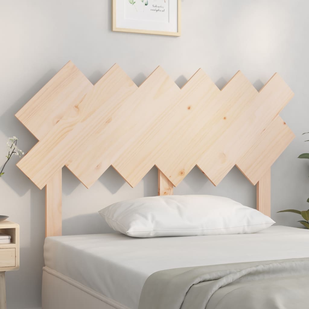 Tăblie de pat, 122,5x3x80,5 cm, lemn masiv de pin - Lando