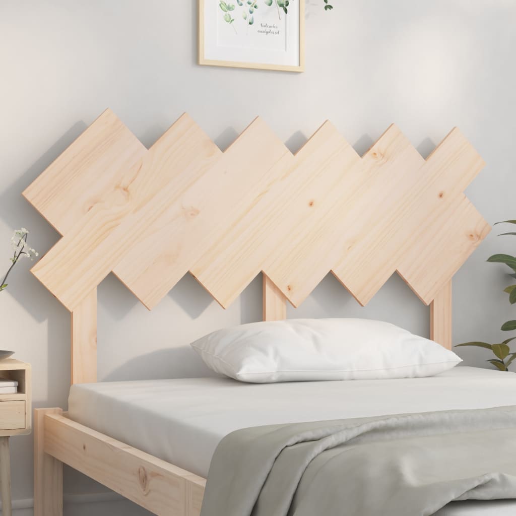 Tăblie de pat, 132x3x81 cm, lemn masiv de pin - Lando
