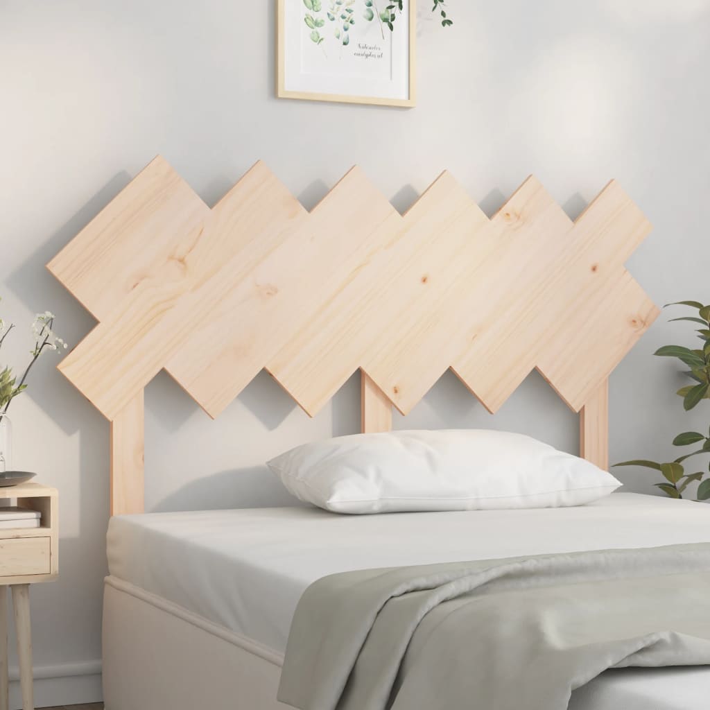 Tăblie de pat, 132x3x81 cm, lemn masiv de pin - Lando