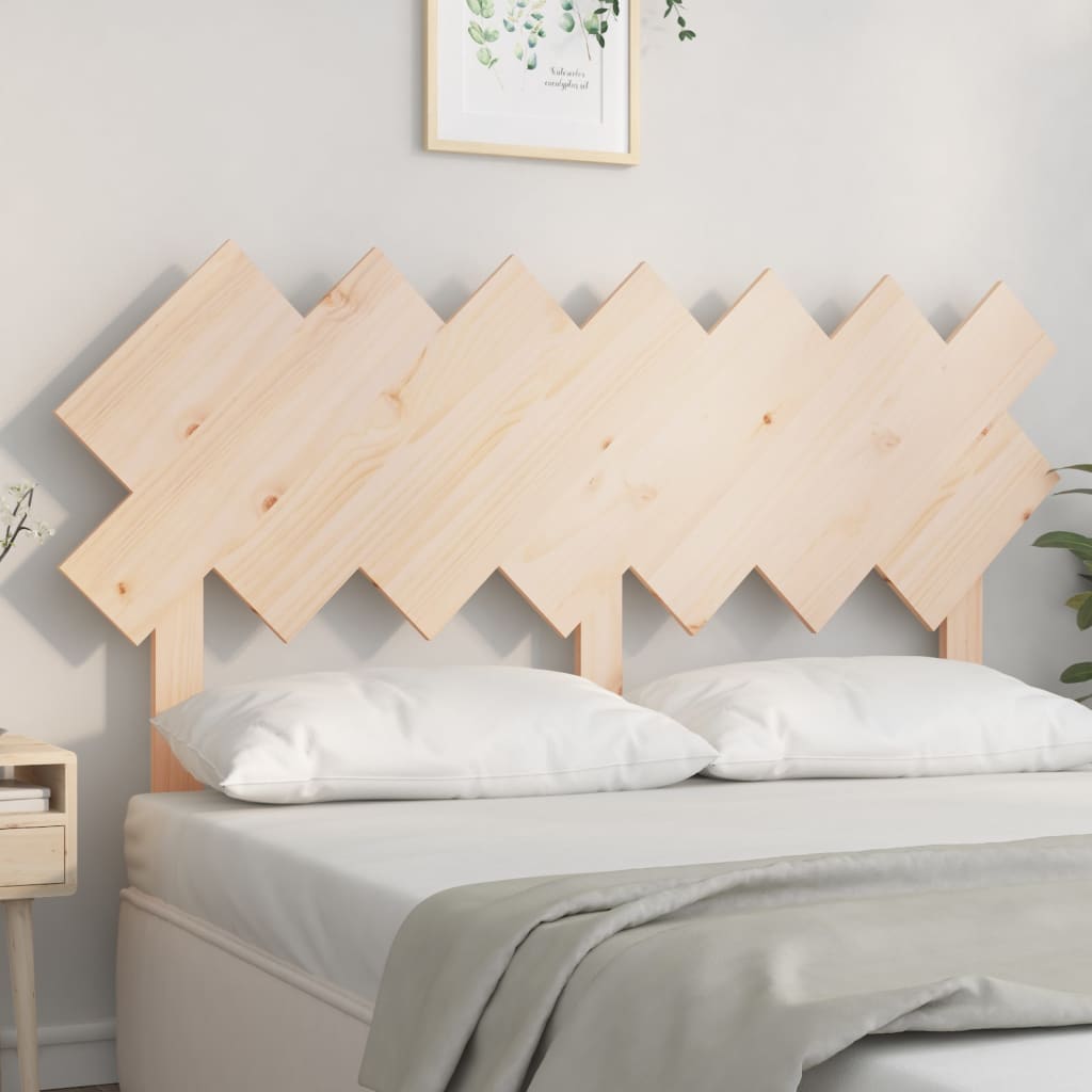 Tăblie de pat, 141x3x80,5 cm, lemn masiv de pin - Lando
